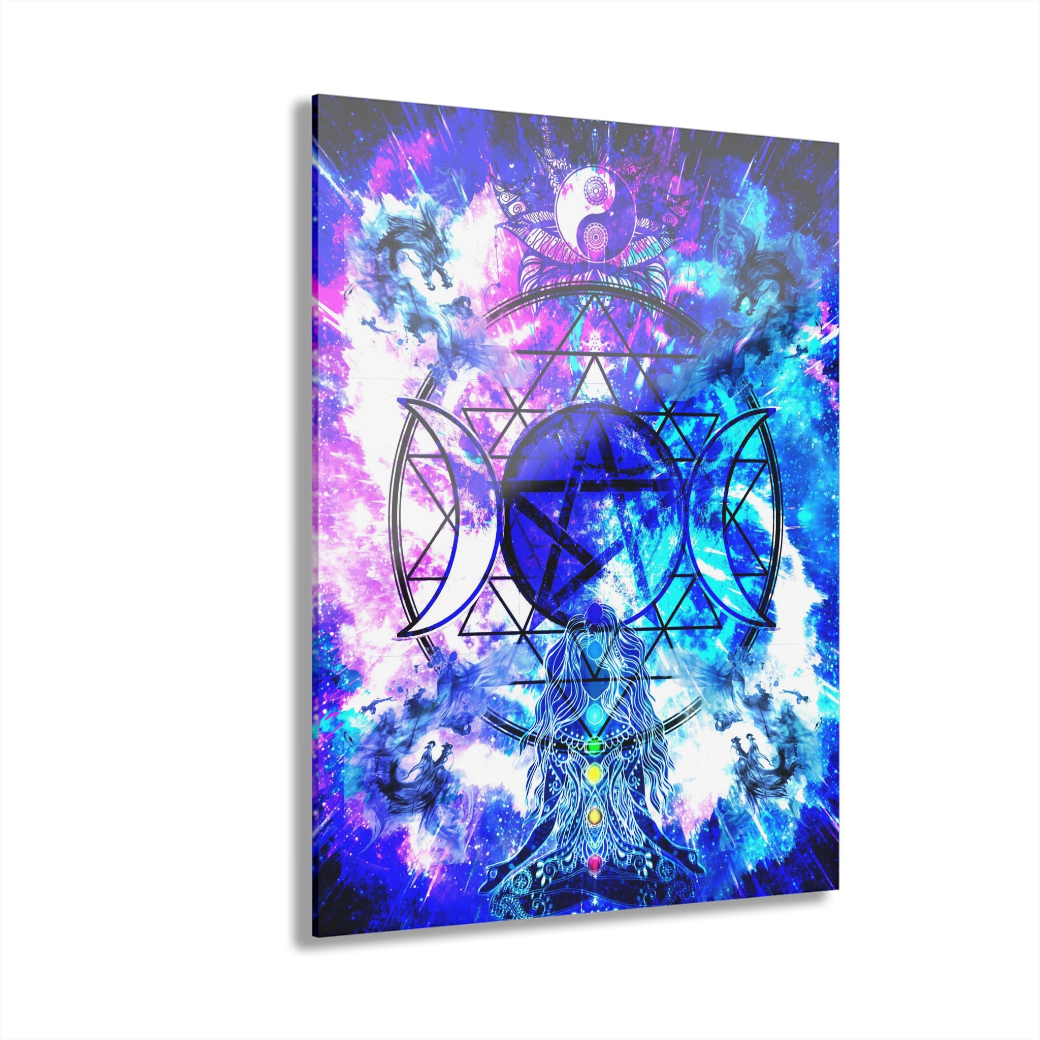 Creation's Desires Magickal Awakening Meditations (French Cleat Hanging)