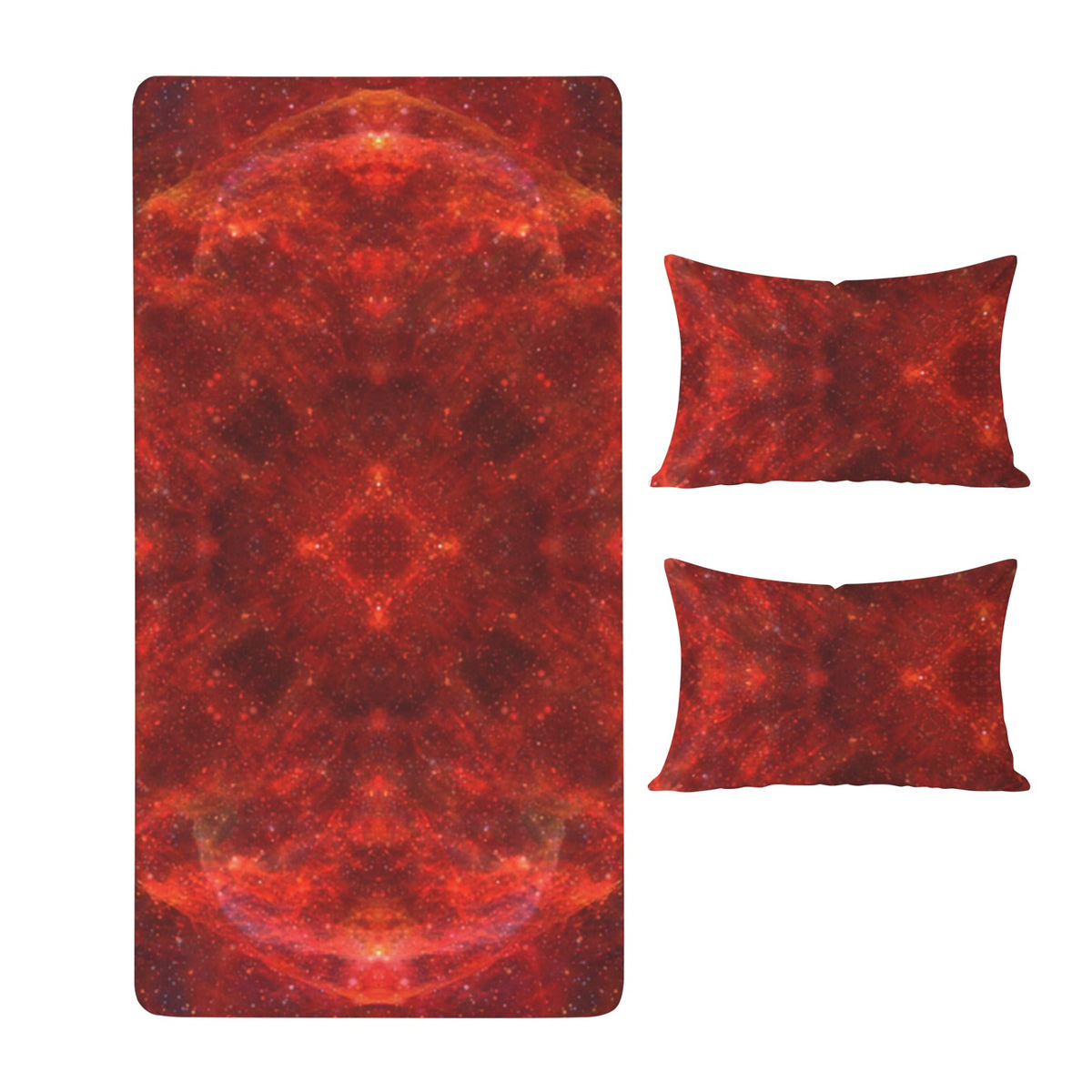 Katerina's Love and Hatred Desires Twin Bedding Set (Fitted Sheet + Pillowcases) | Ships from USA