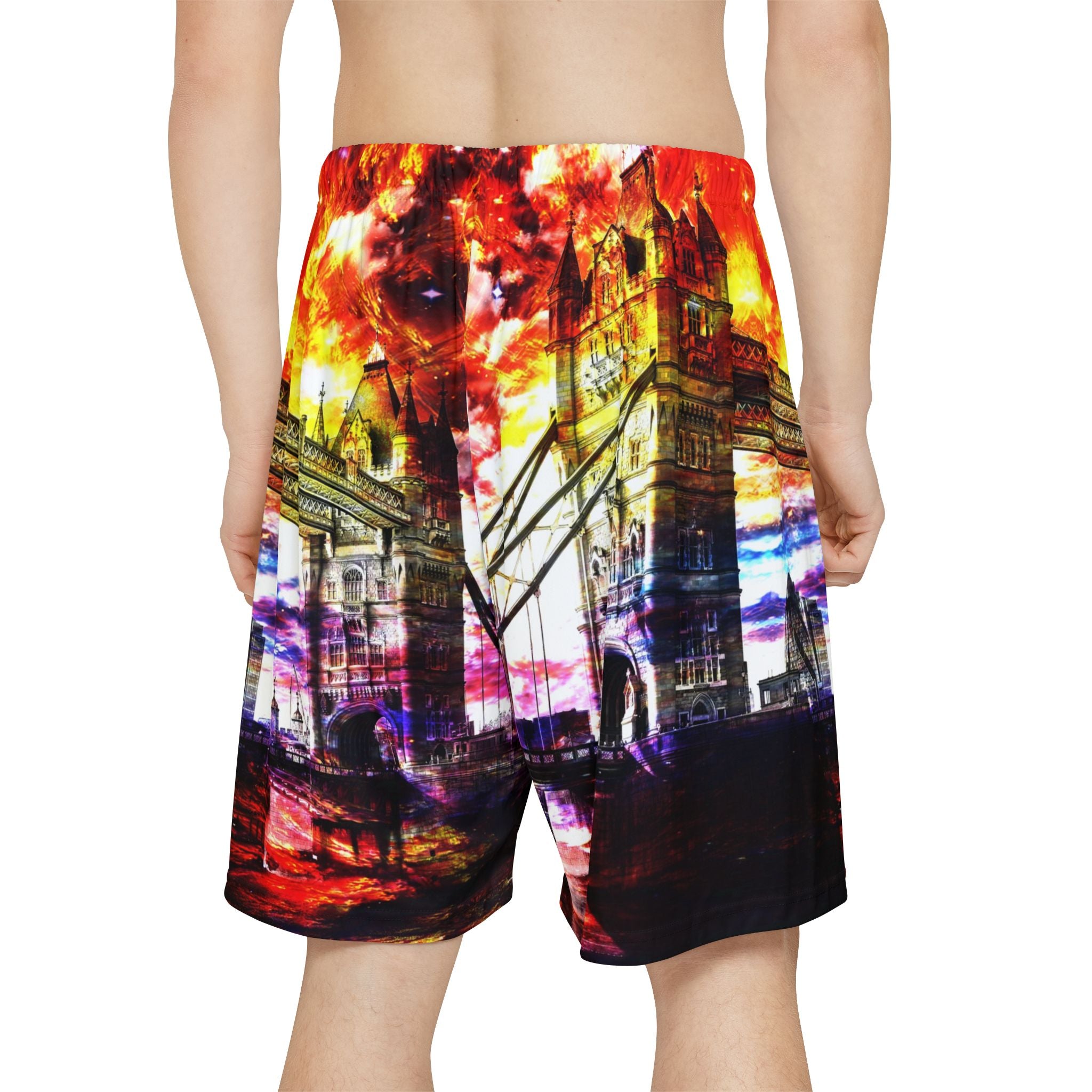 Rise Again London Dreams Men’s Sports Shorts