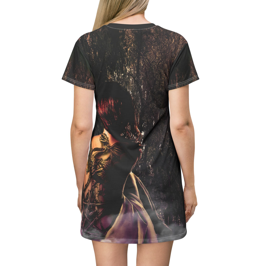Samhain Magical Night Dreams T-Shirt Dress