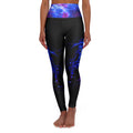 Lover's Dreams of Roman Patterns Past High Waisted Yoga Leggings