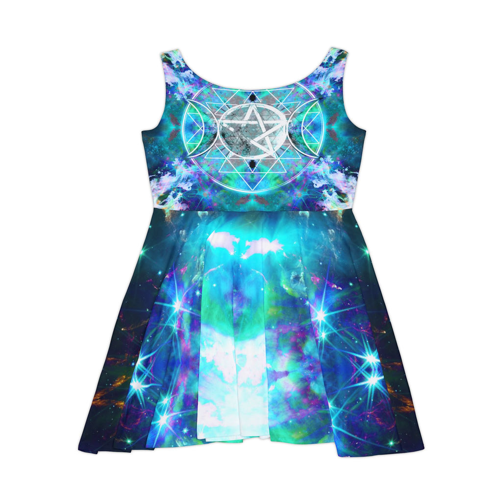 Katerina's Now and Forever Triple Goddess Meditations Women's Skater Dress