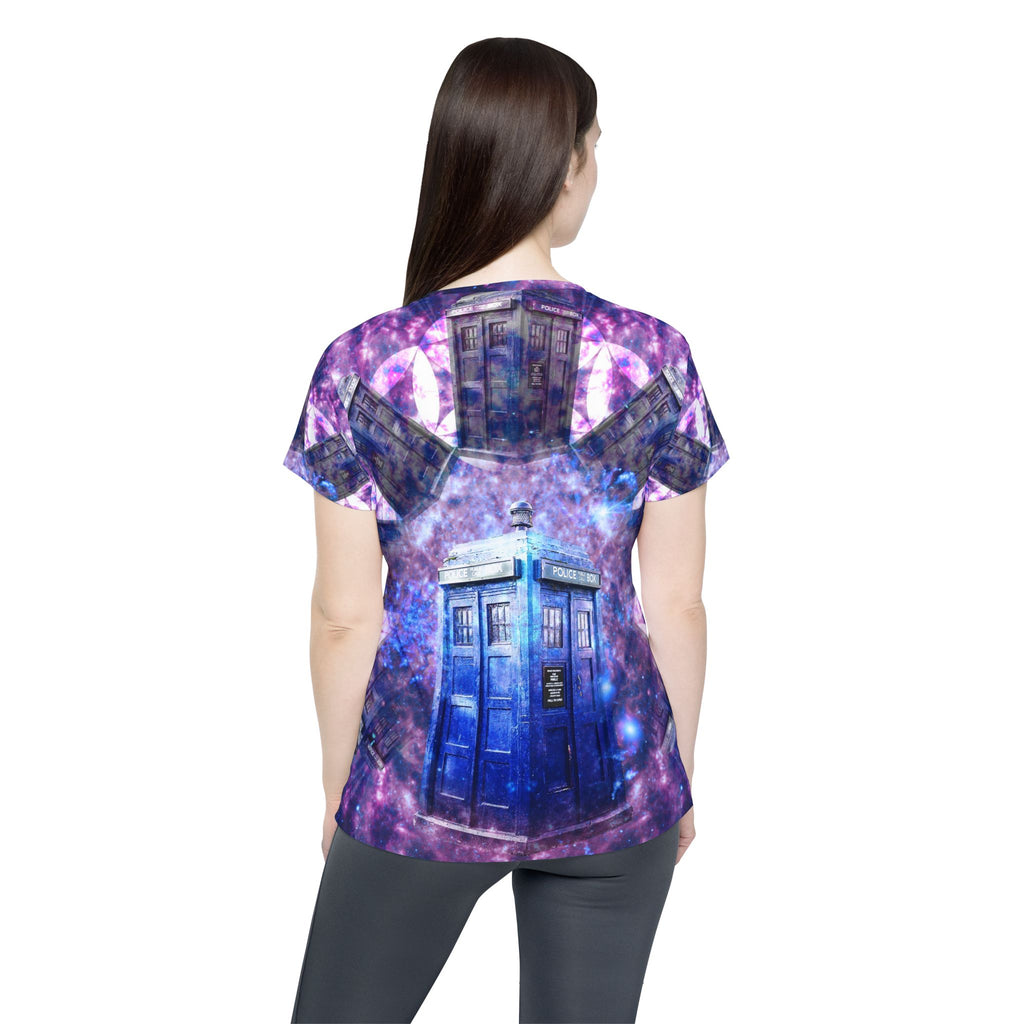 Katerina's Through Time and Space Doctor Meditations Women's Sports Jersey