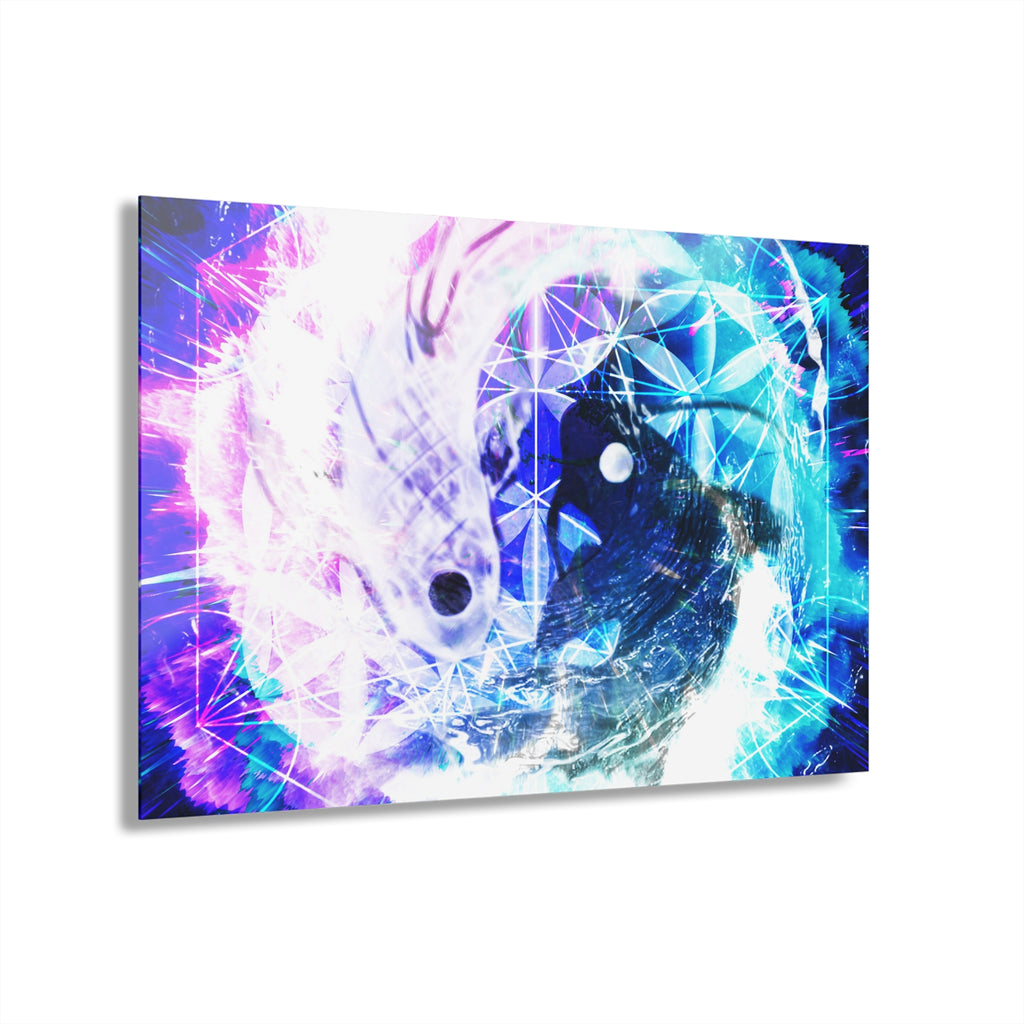 Creation's Desires Koi Meditations Acrylic Prints (French Cleat Hanging)