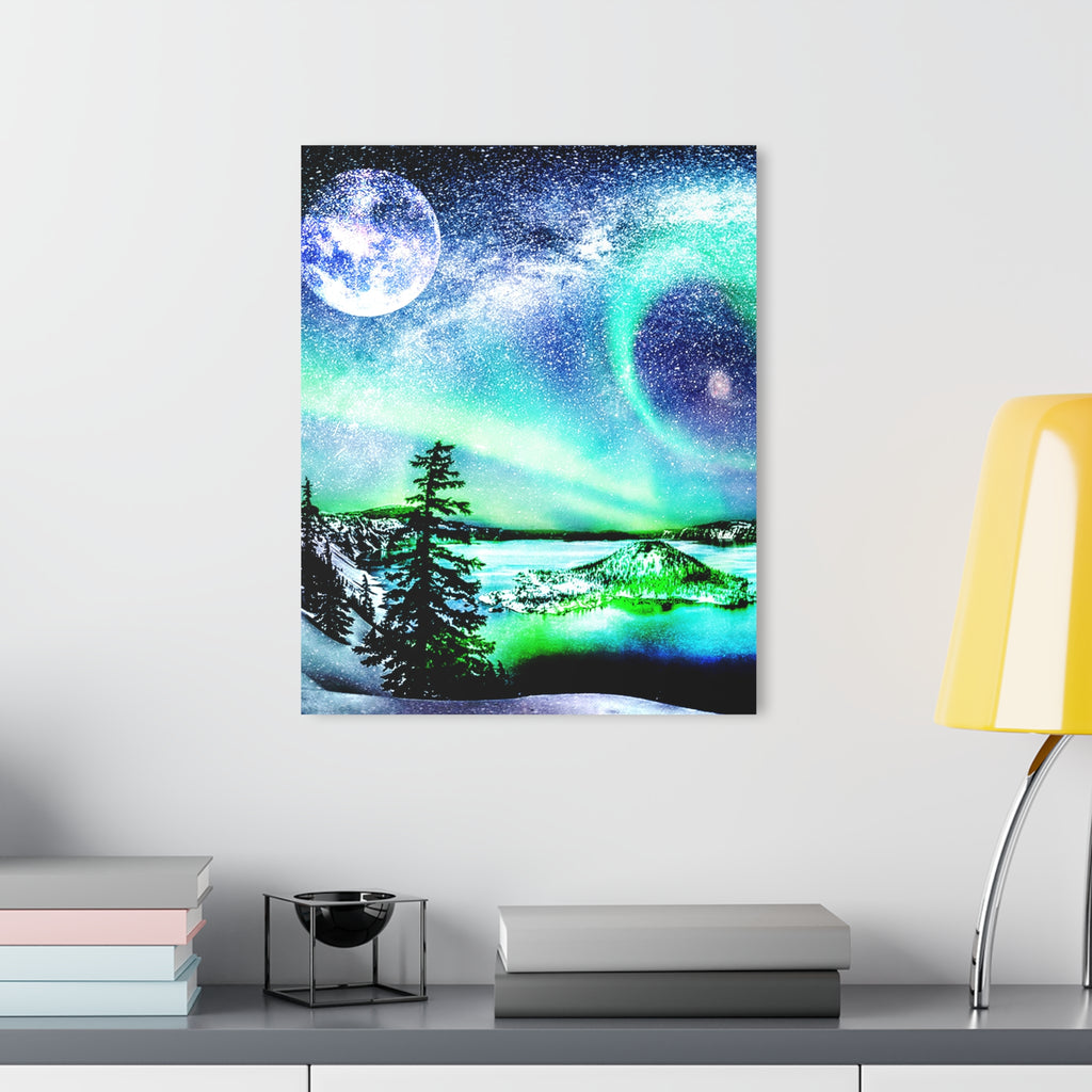 Katerina's Noel Yule Night Dreams Acrylic Prints (French Cleat)