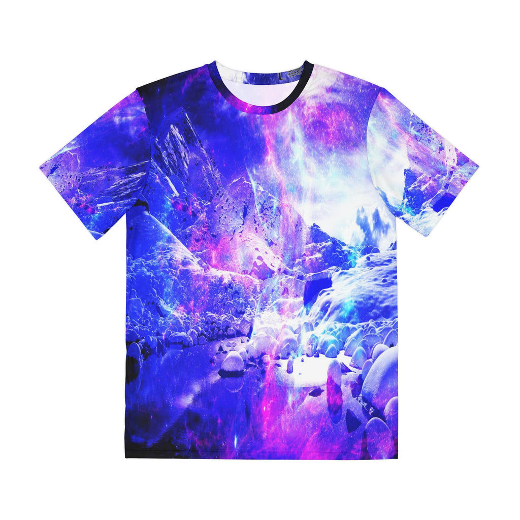 Amethyst Yule Night Dreams Men's Polyester Tee