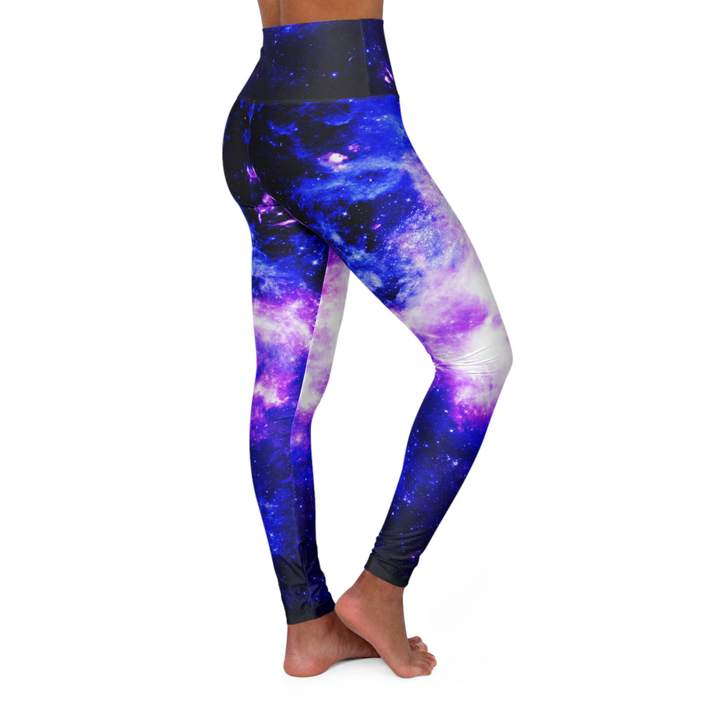 Amethyst Rose Dreams High Waisted Yoga Leggings