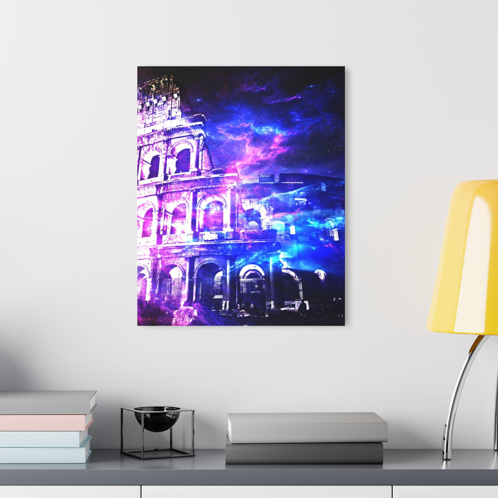 Amethyst Dreams of Roman Patterns Past Acrylic Prints (French Cleat Hanging)