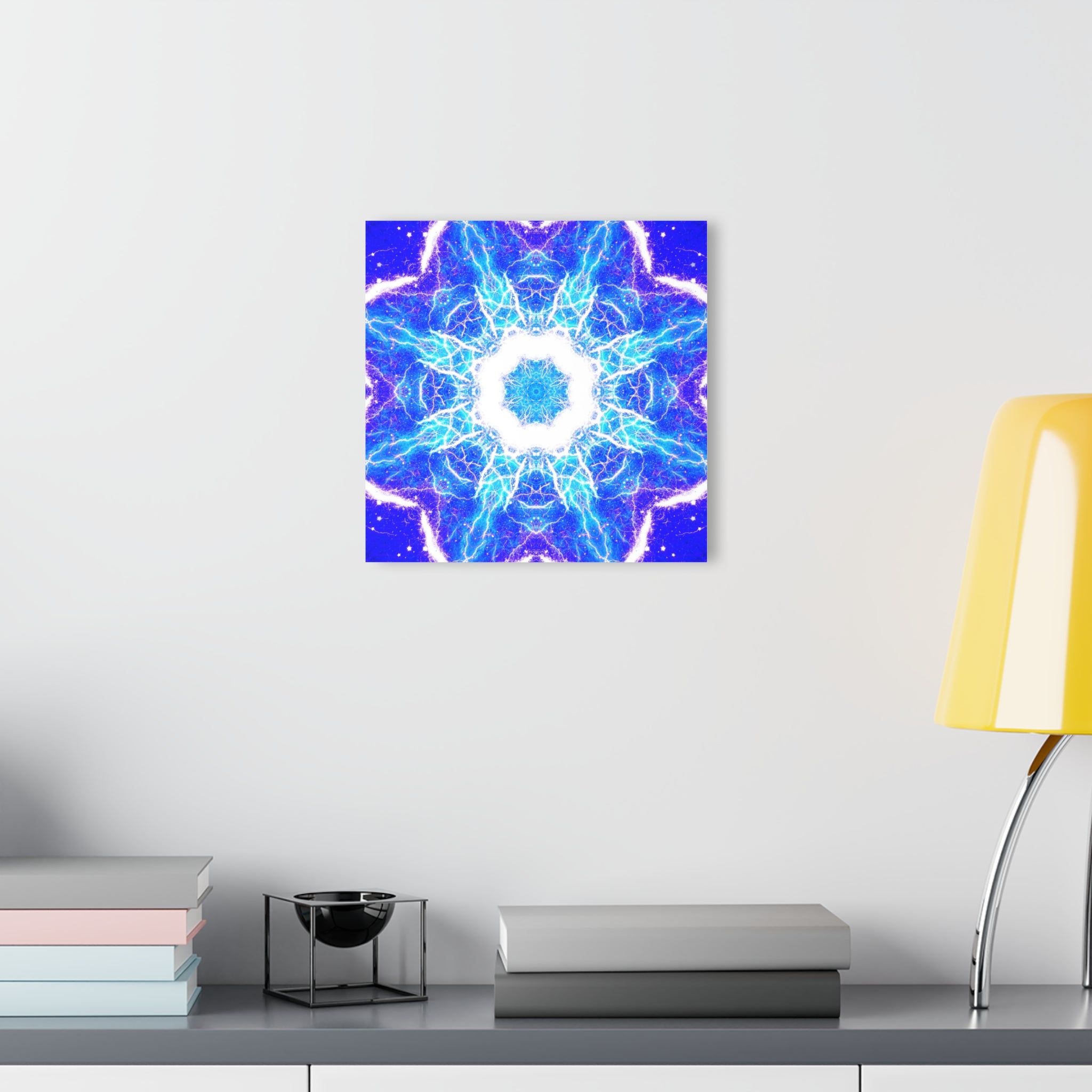 Katerina's Mandala of Dragon Fire Desires (French Cleat Hanging)