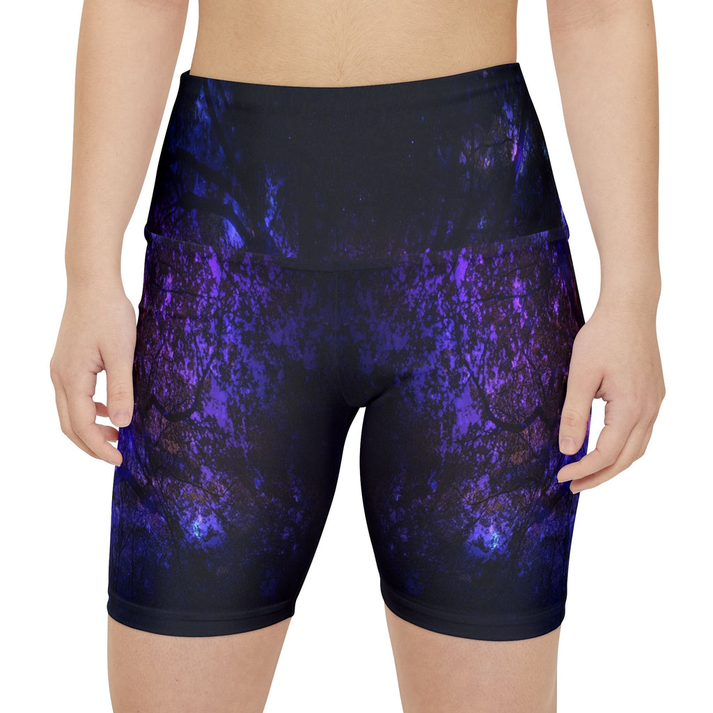 Mystic Tree Dreams Women's Workout Shorts