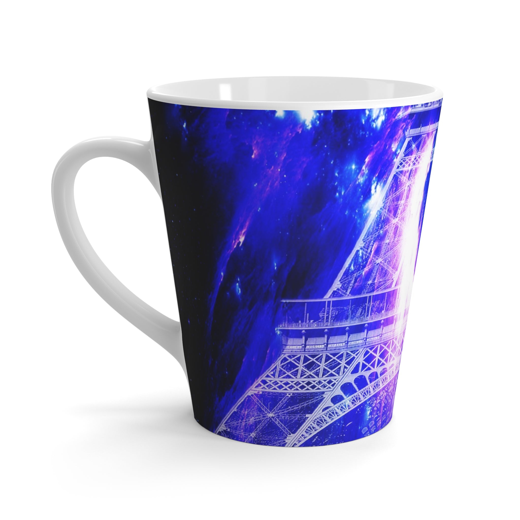 Amethyst Sapphire Parisian Dreams Latte Mug