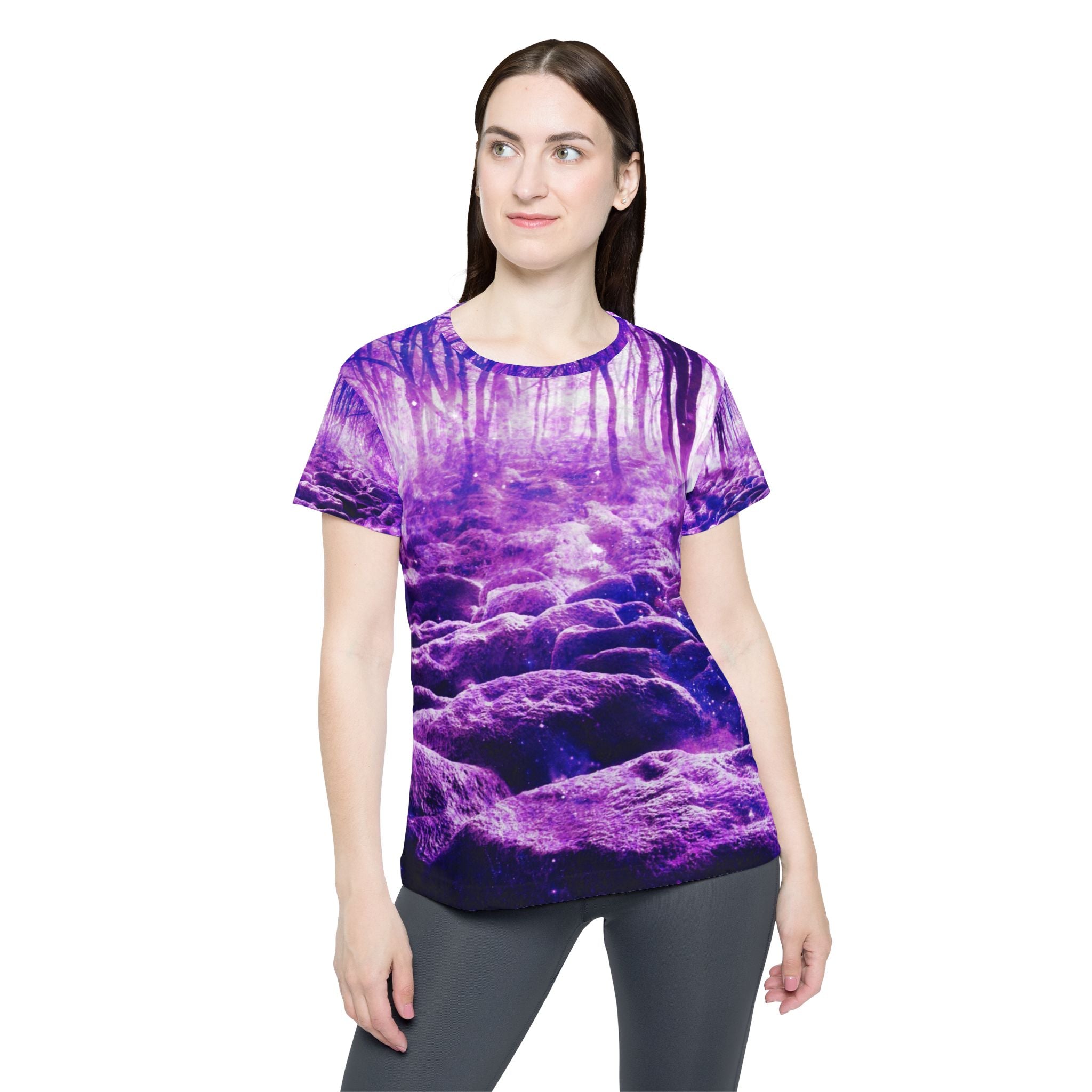 Sahasara Desires Clearing in the Forest Dreams Women's Sports Jersey