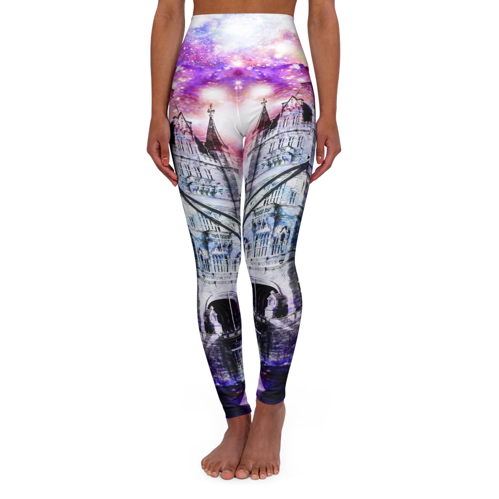 Rainbow Universe London Dreams High Waisted Yoga Leggings