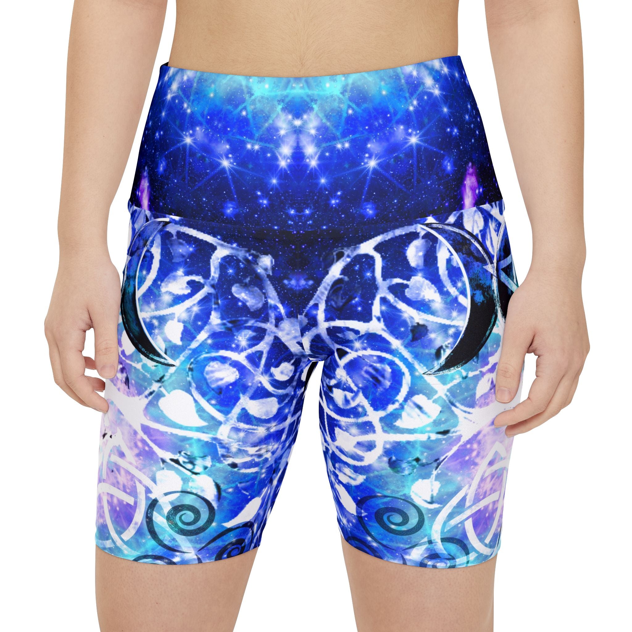 Amen Jin's Katerina's Eros & Psyche Celtic Meditations Women's Workout Shorts