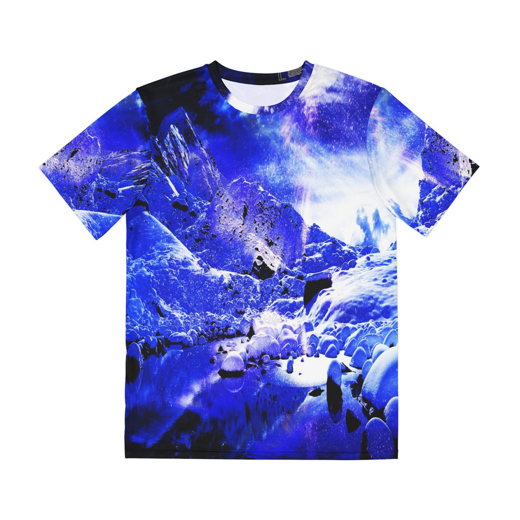 Yule Night Dreams Men's Polyester Tee