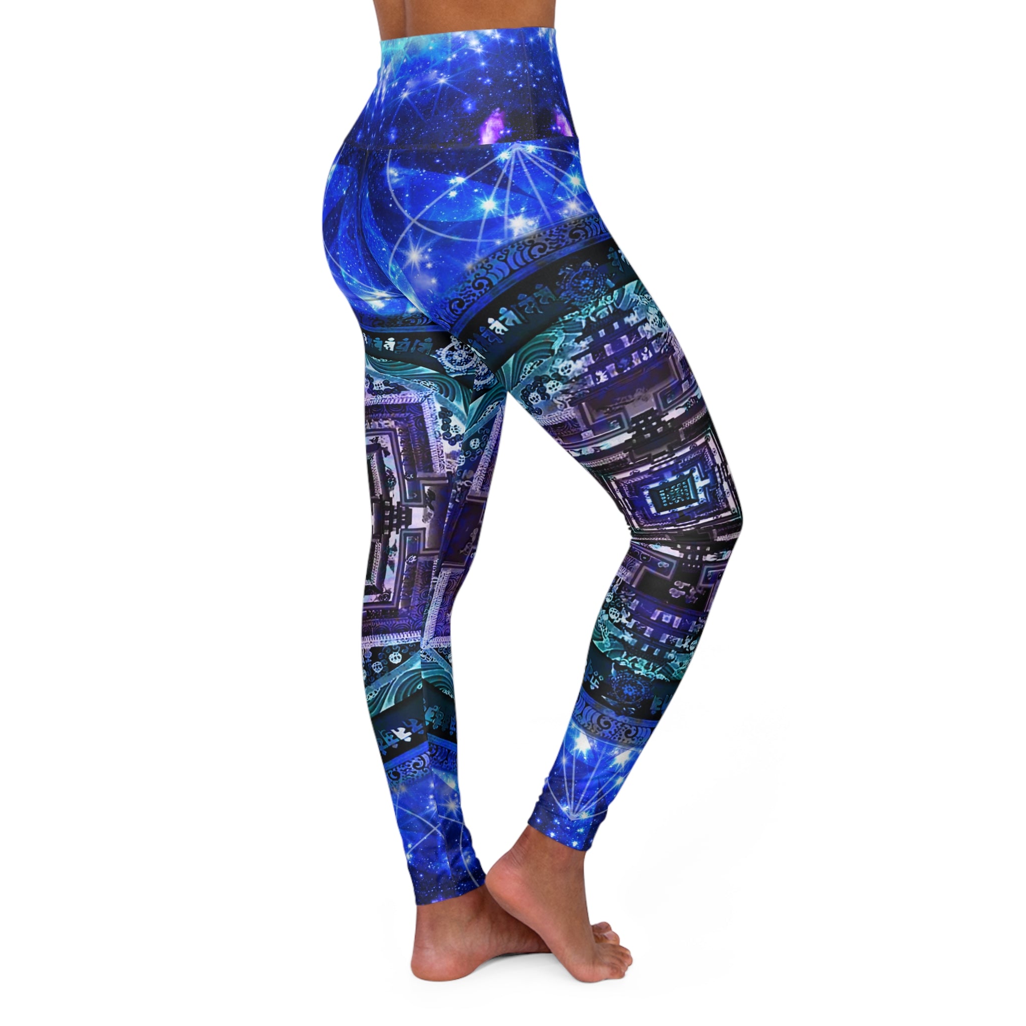 Amen Jin's Katerina's Eros & Psyche Wheel of Time Meditations Yoga Leggings