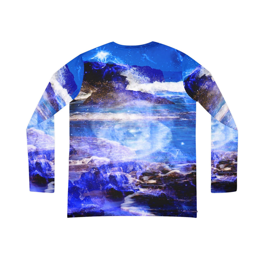 Sea of Serenity Dreams Women's Long Sleeve V-neck Shirt
