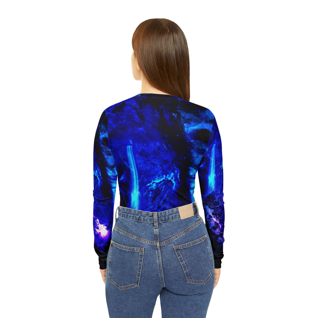 Ad Amorem Amisi Abalone Lake Dreams Long Sleeve V-neck Shirt