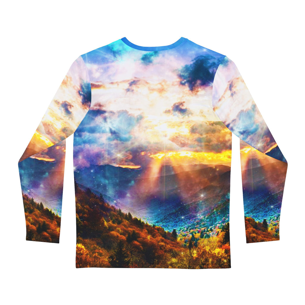 Katerina's Smoky Mountains Memoires Dreams Men's Long Sleeve Shirt