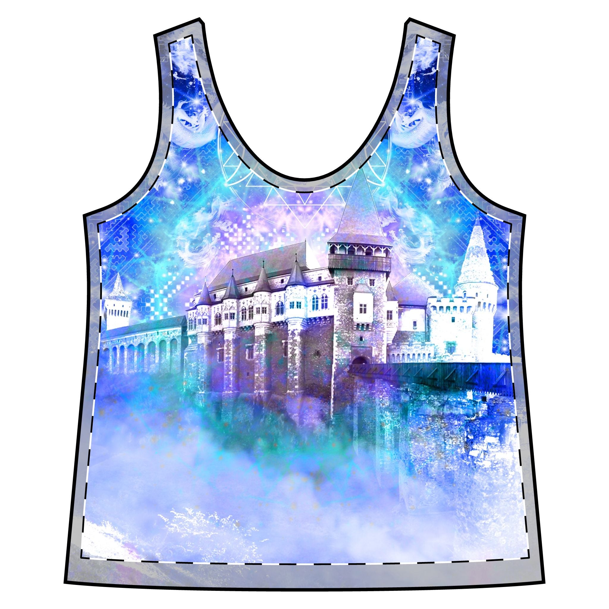 Amen Jin's Katerina's Eros & Psyche Dracularian Meditations W Racerback Tank