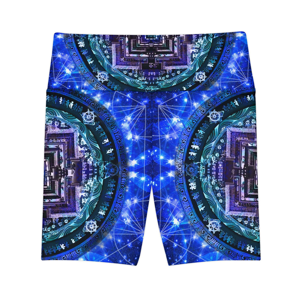 Amen Jin's Katerina's Wheel of Time Meditations Women's Workout Shorts