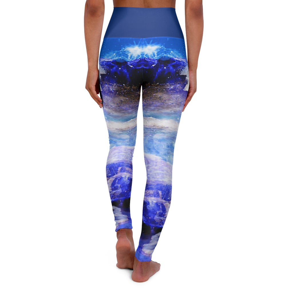 Sea of Serenity Dreams High Waisted Yoga Leggings