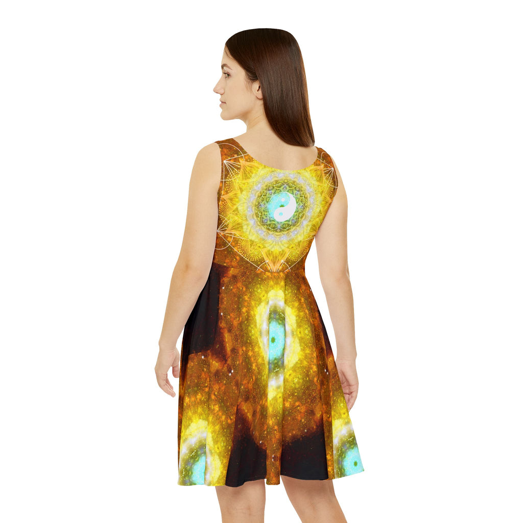 ManiPura Yin Yang Meditations Women's Skater Dress