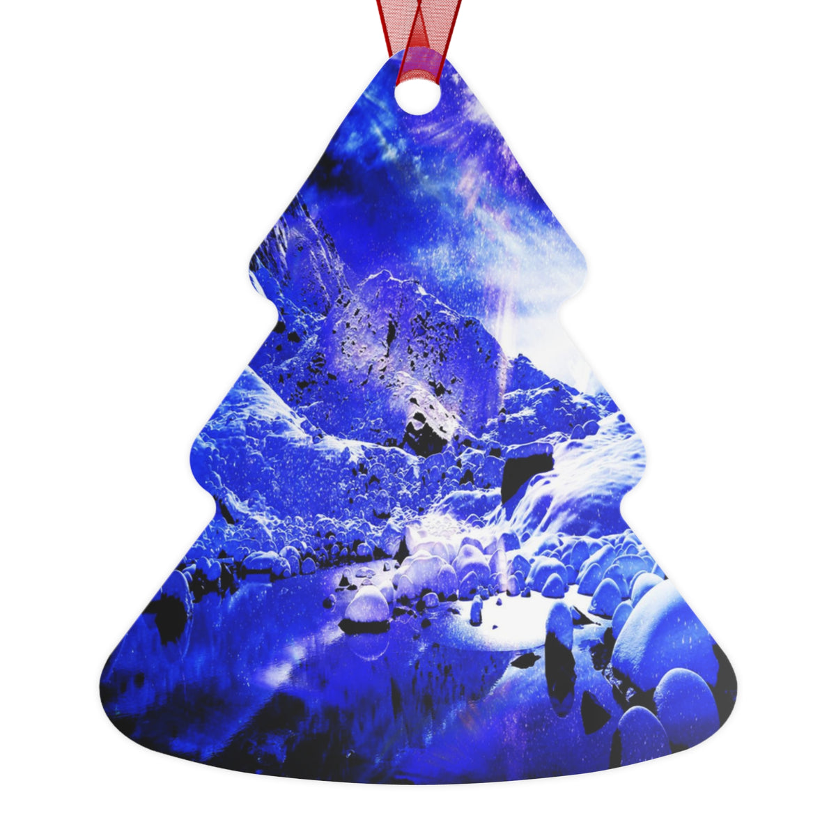 Yule Night Dreams Metal Ornaments