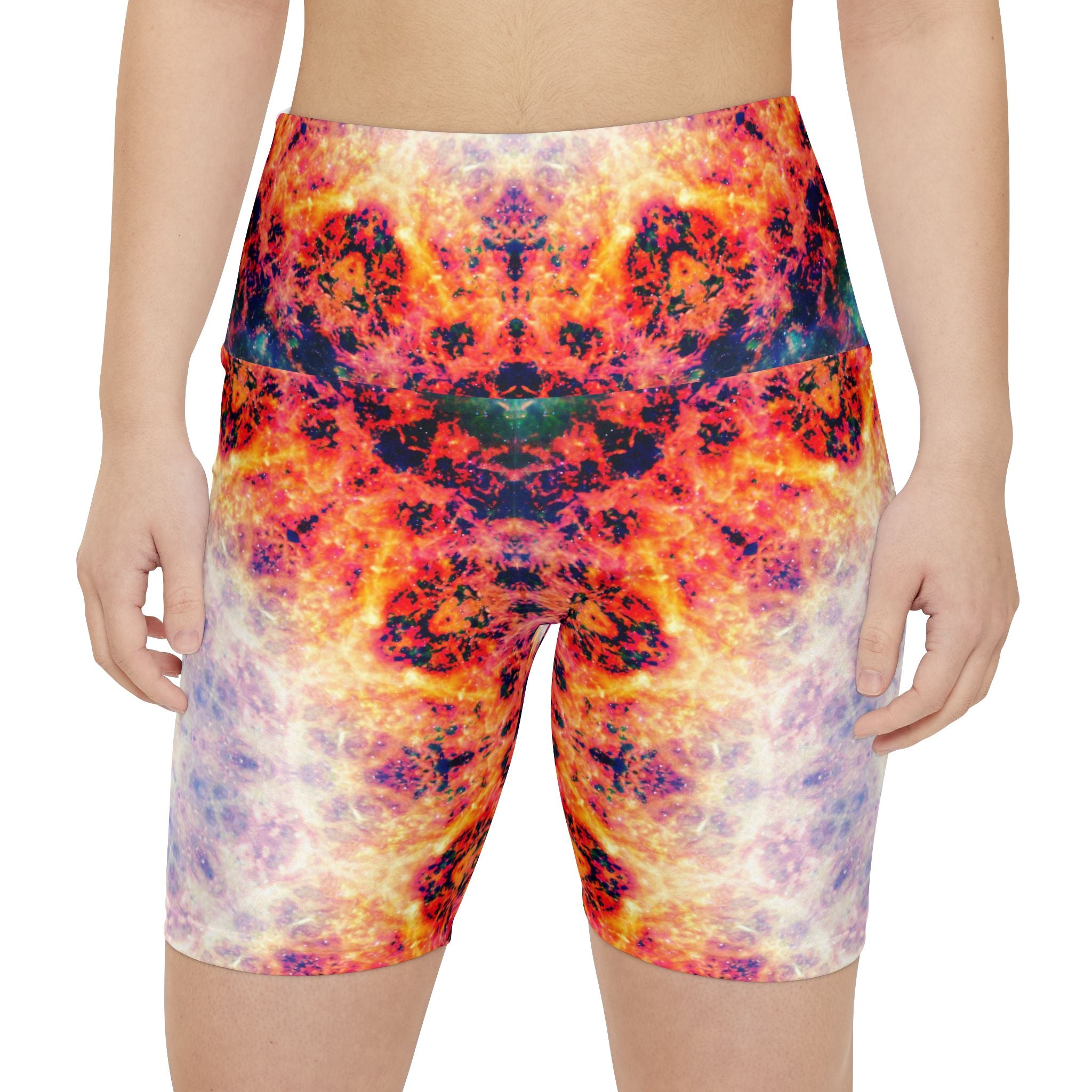 Spirited Marie Pride Desires Women's Workout Shorts