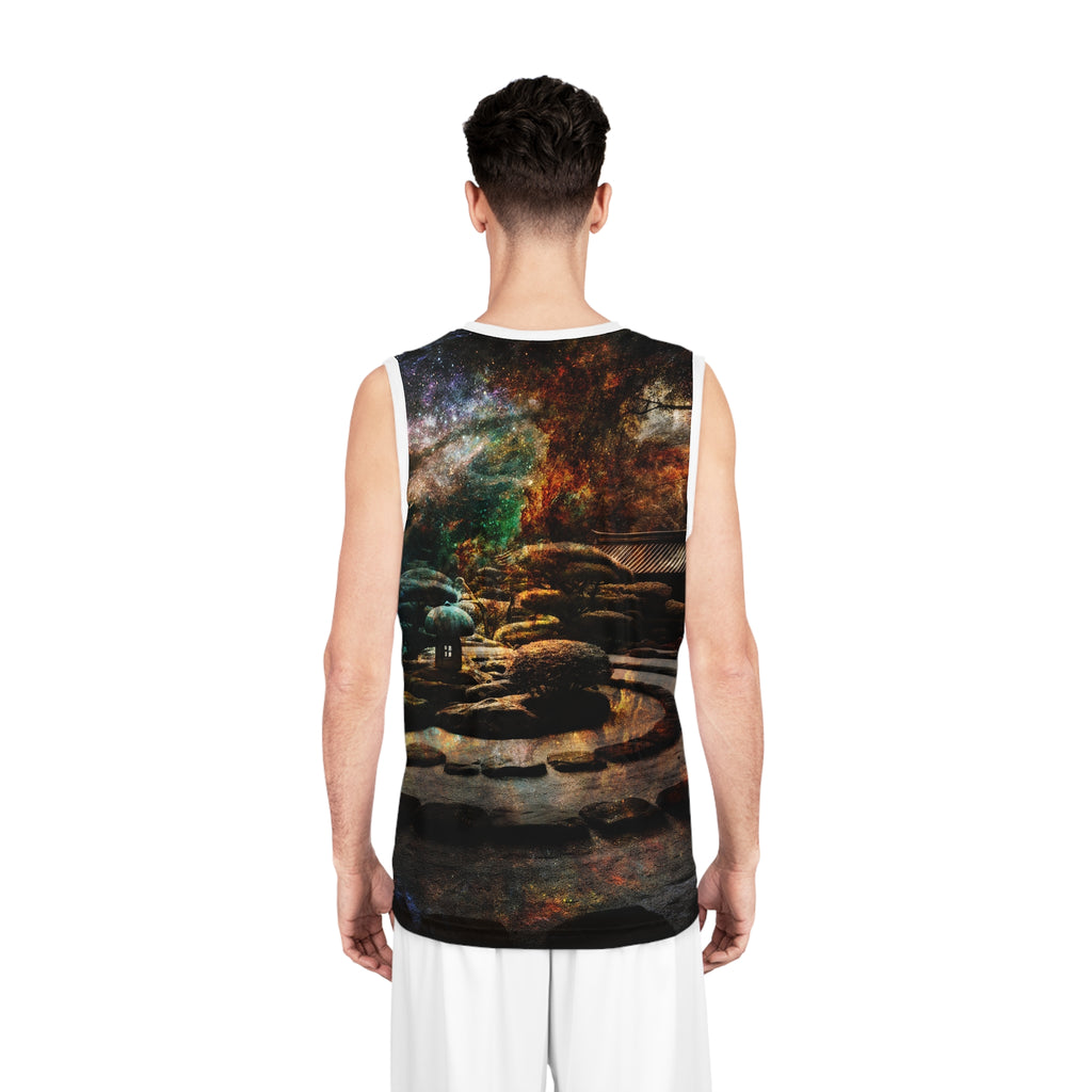 Breathe Again Tranquil Garden Dreams Basketball Jersey