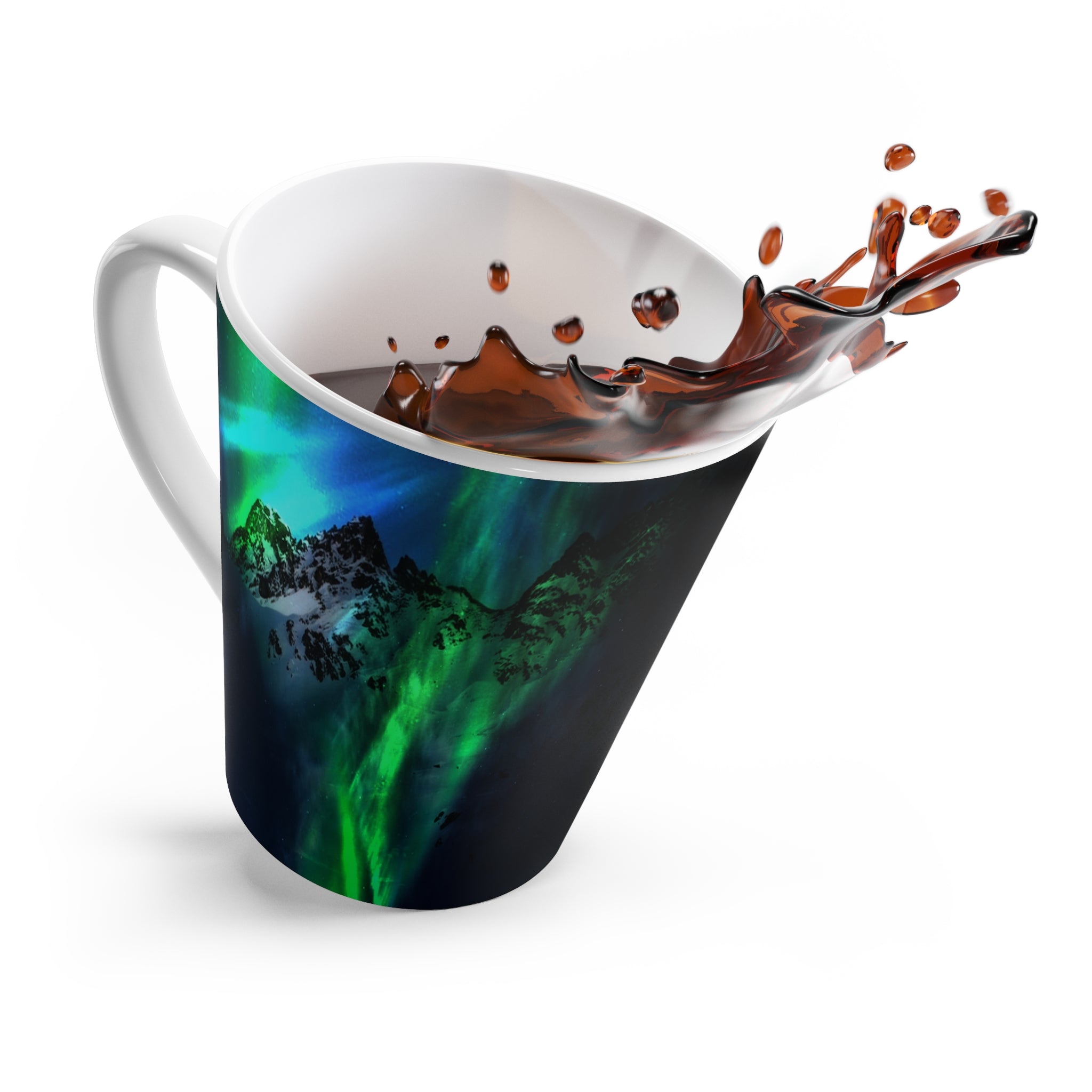 Song in the Mountain Dreams Latte Mug