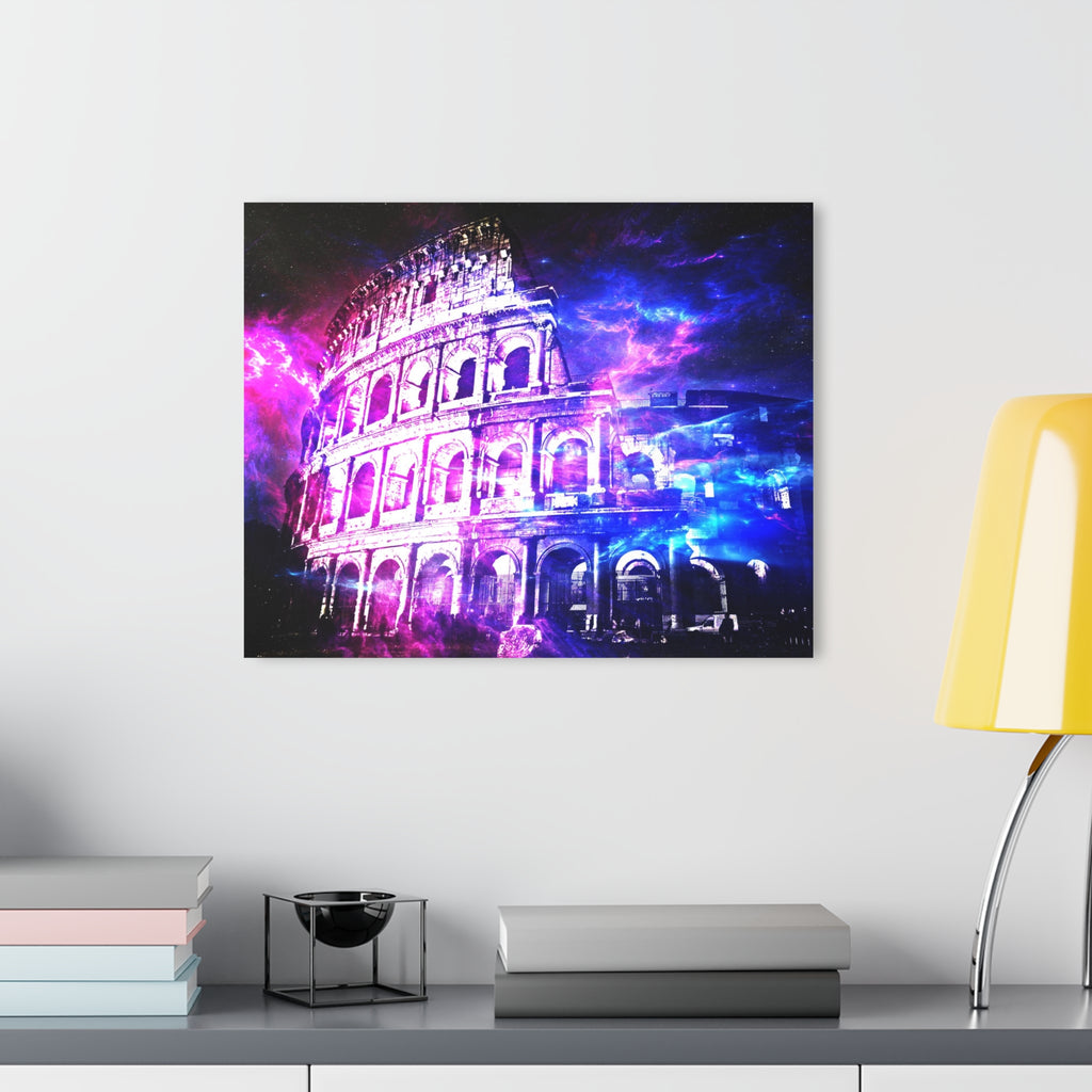Amethyst Dreams of Roman Patterns Past Acrylic Prints (French Cleat Hanging)