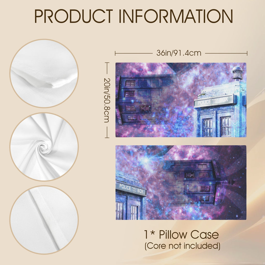 Katerina's Through Time & Space Doctor Desires Pillow Case 36" x 20"  | Ships from USA