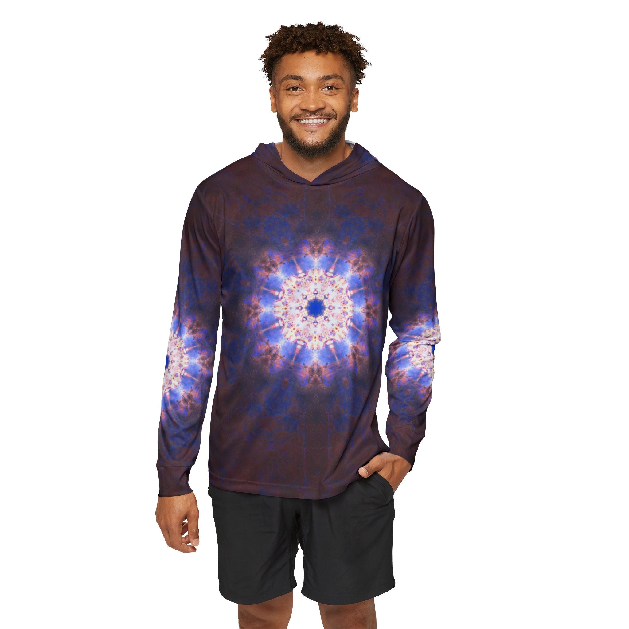 Laine's Rose Desires Men's Sports Warmup Hoodie
