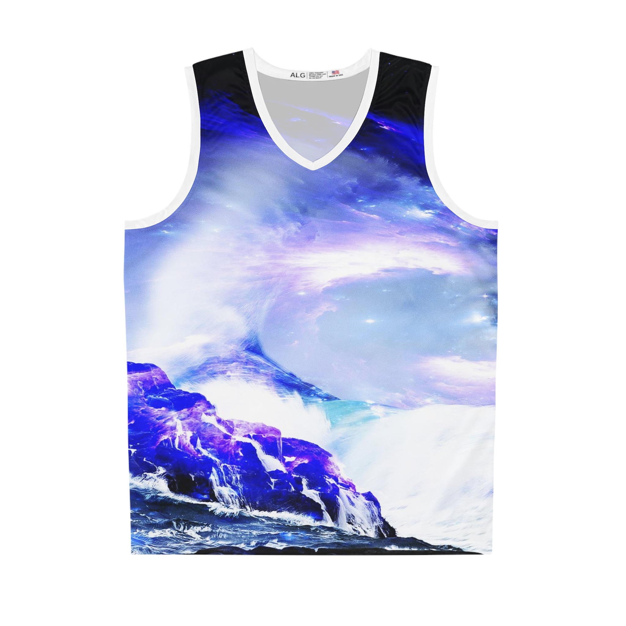 Amethyst Sapphire Serenity Bay Dreams Basketball Jersey