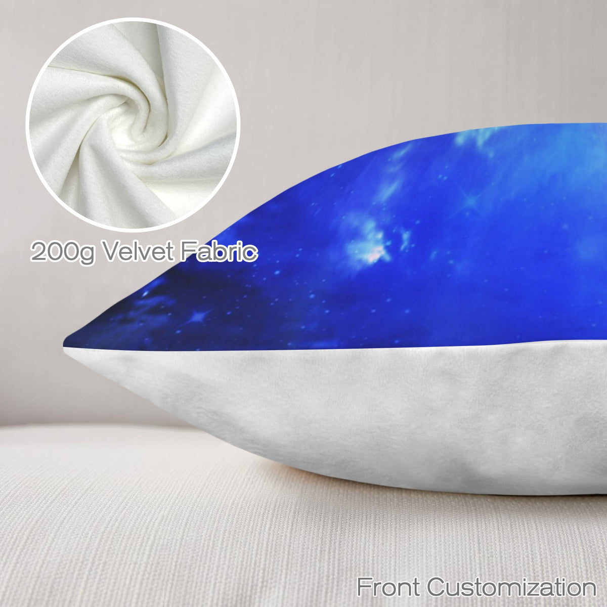 Starry Night Dreams Custom Pillow Cases 18" x 18" (2-Pack) | Ships from USA