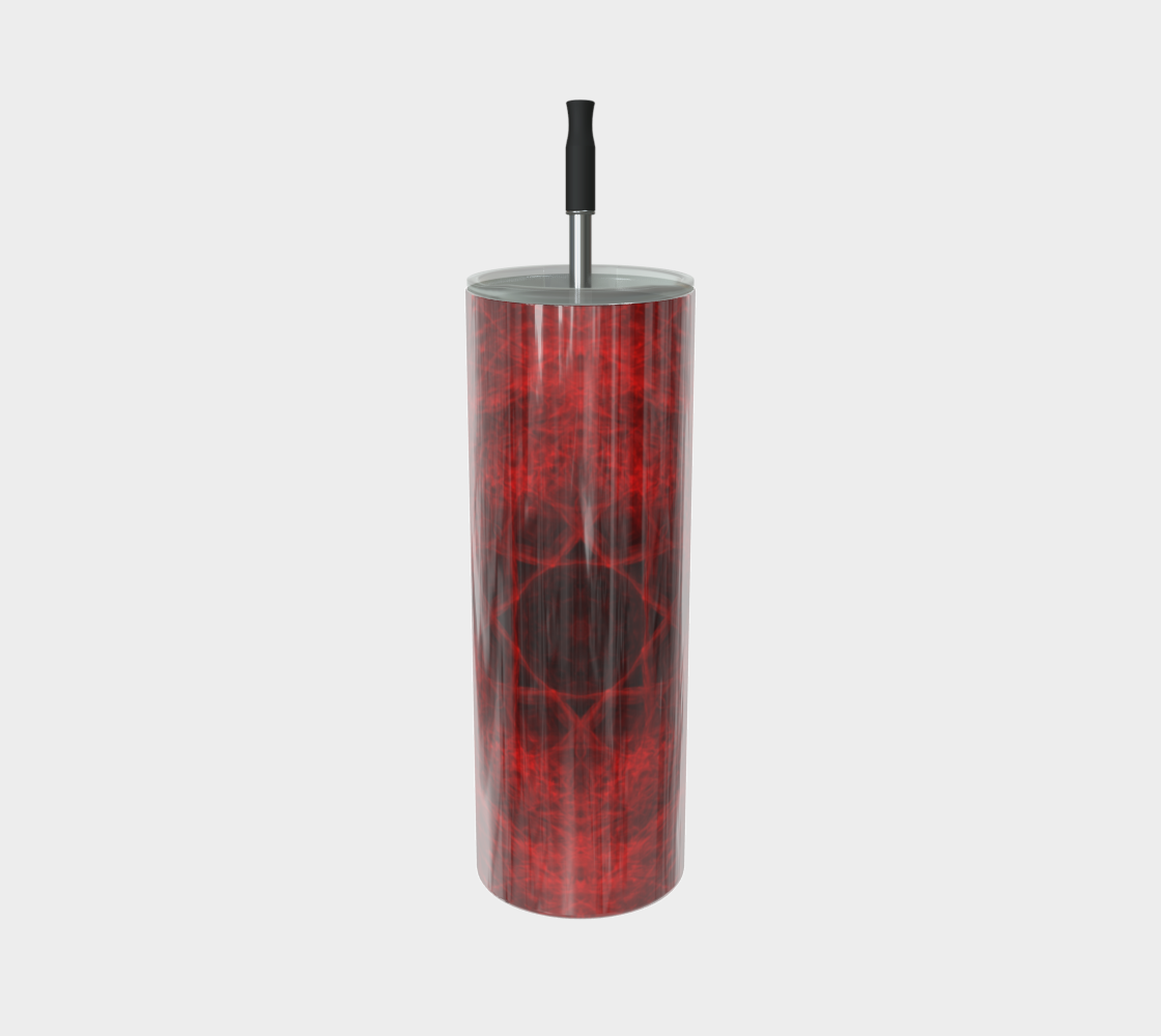 Katerina's China Roses Desires Stainless Steel Tumbler