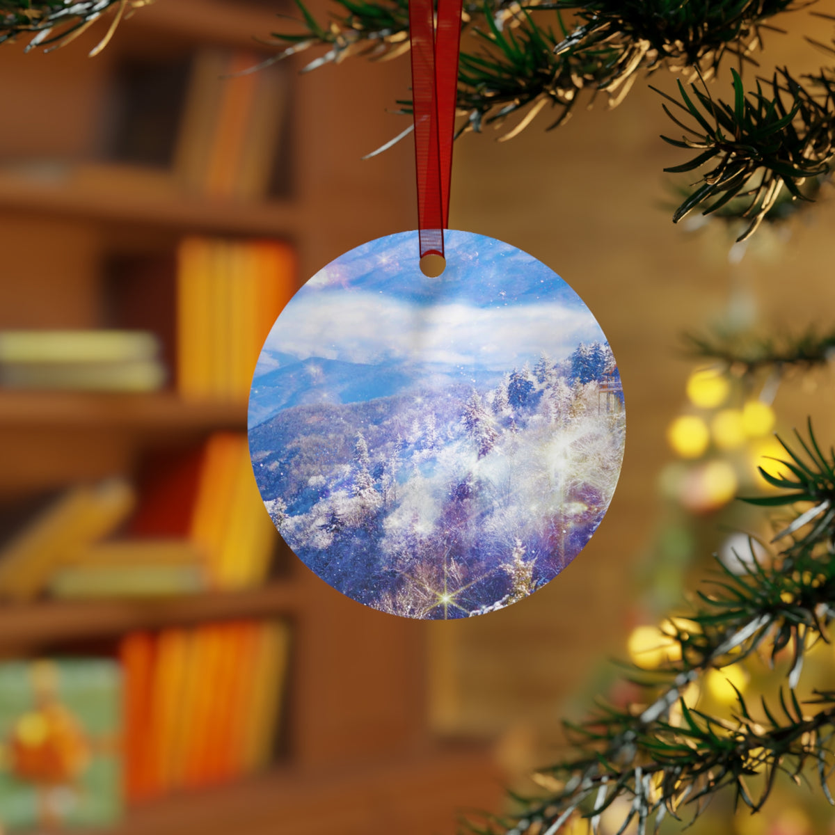 Katerina's Light a Way Smoky Mountain Dreams Metal Ornaments