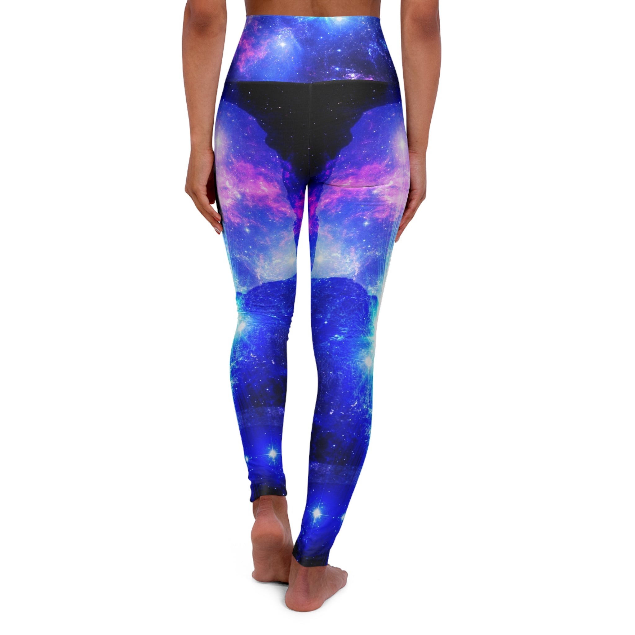 Iridescent Hideaway Mountain Dreams High Waisted Yoga Leggings