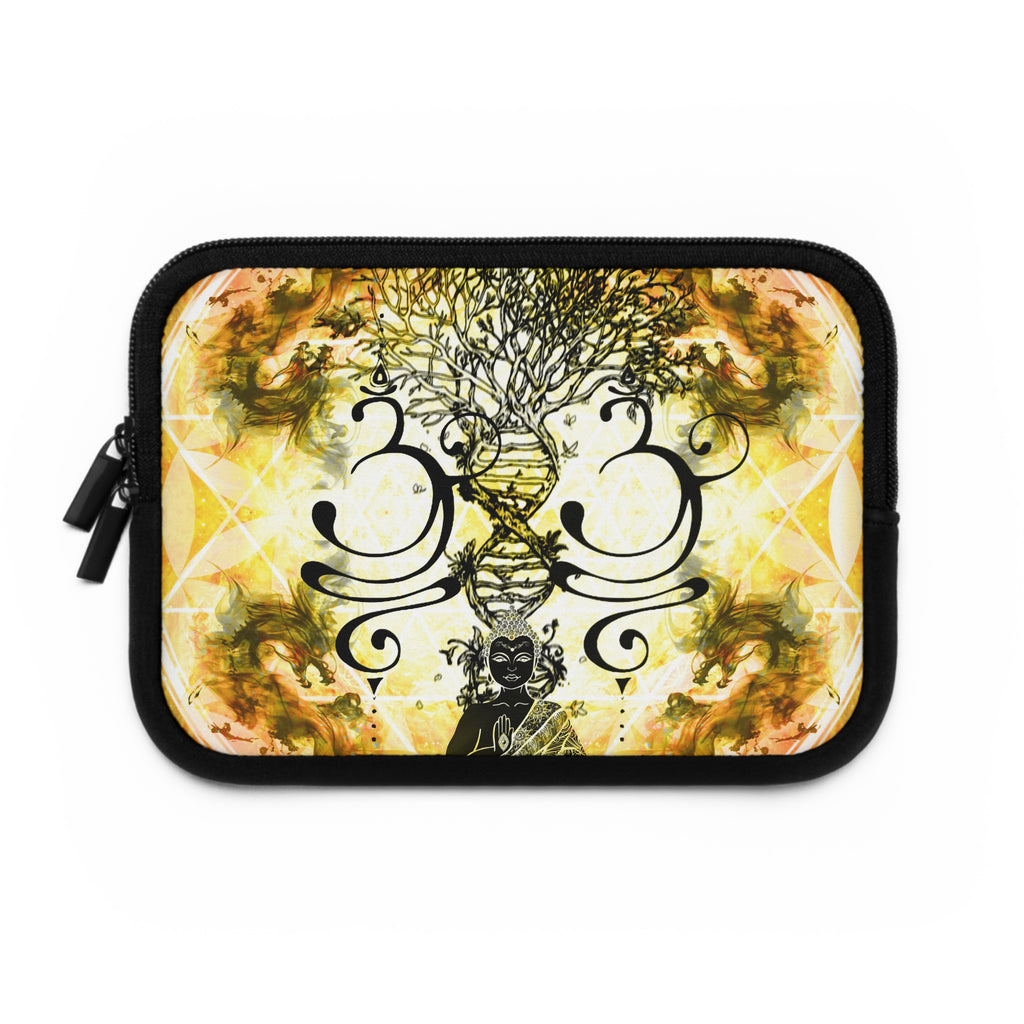 Katerina's Golden Desires Buddha Meditations Laptop Sleeve