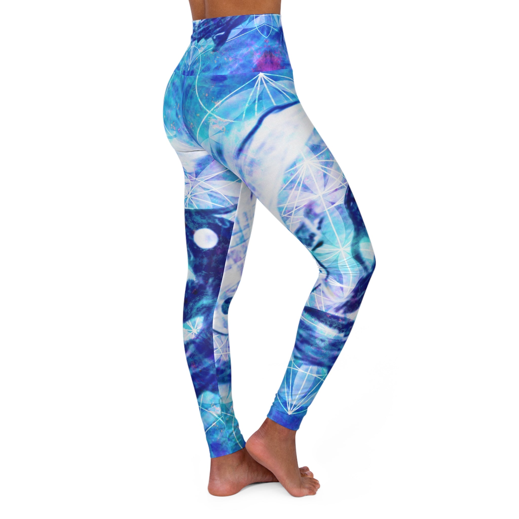 Amen Jin's Lotus Meditations High Waisted Yoga Leggings