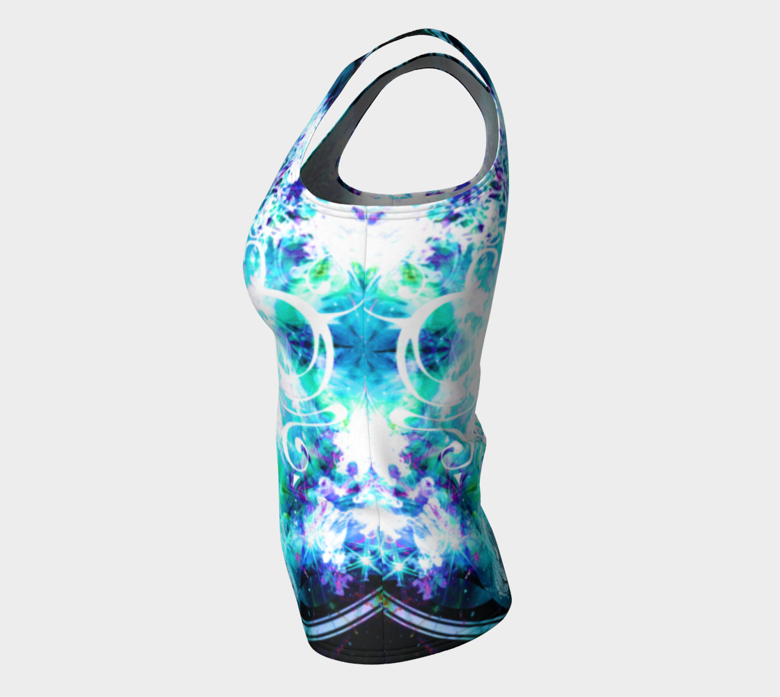 Katerina's Now and Forever Buddha Meditations Fitted Tank Top