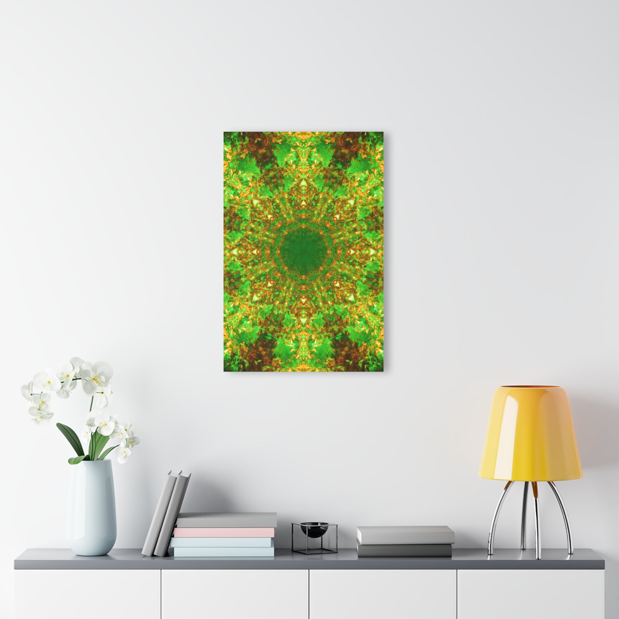 Katerina's Yule Lighted String Desires Acrylic Prints (French Cleat Hanging)