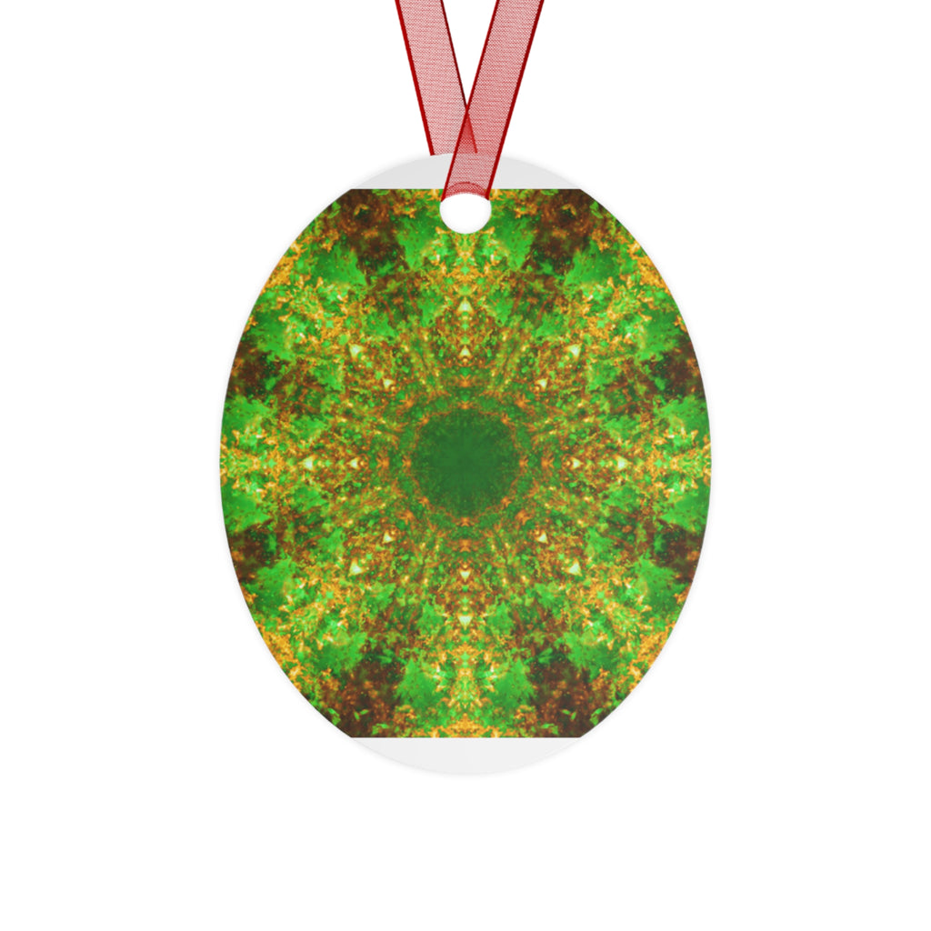 Katerina's Yule Lighted String Desires Metal Ornaments