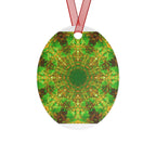 Katerina's Yule Lighted String Desires Metal Ornaments