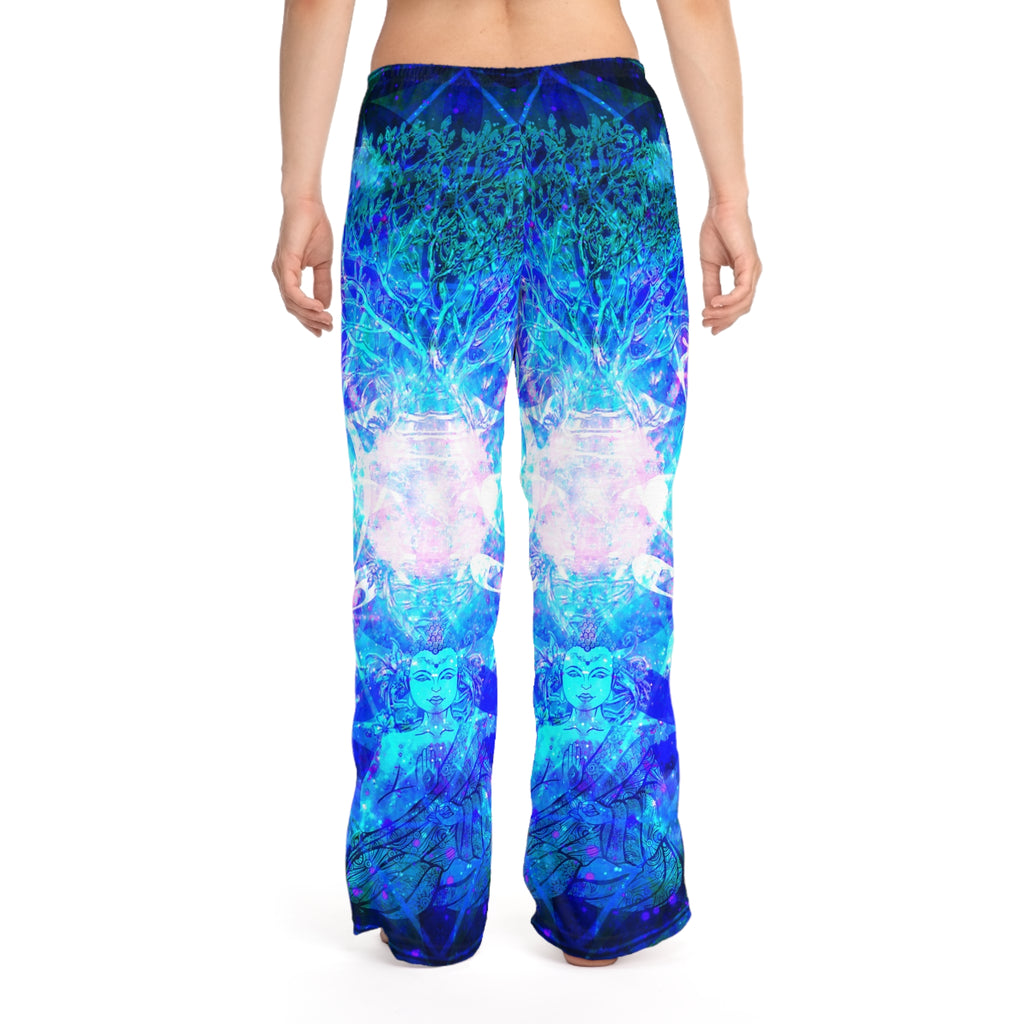Amen Jin's Memories of Yesterday Buddha Meditations Women's Pajama Pants