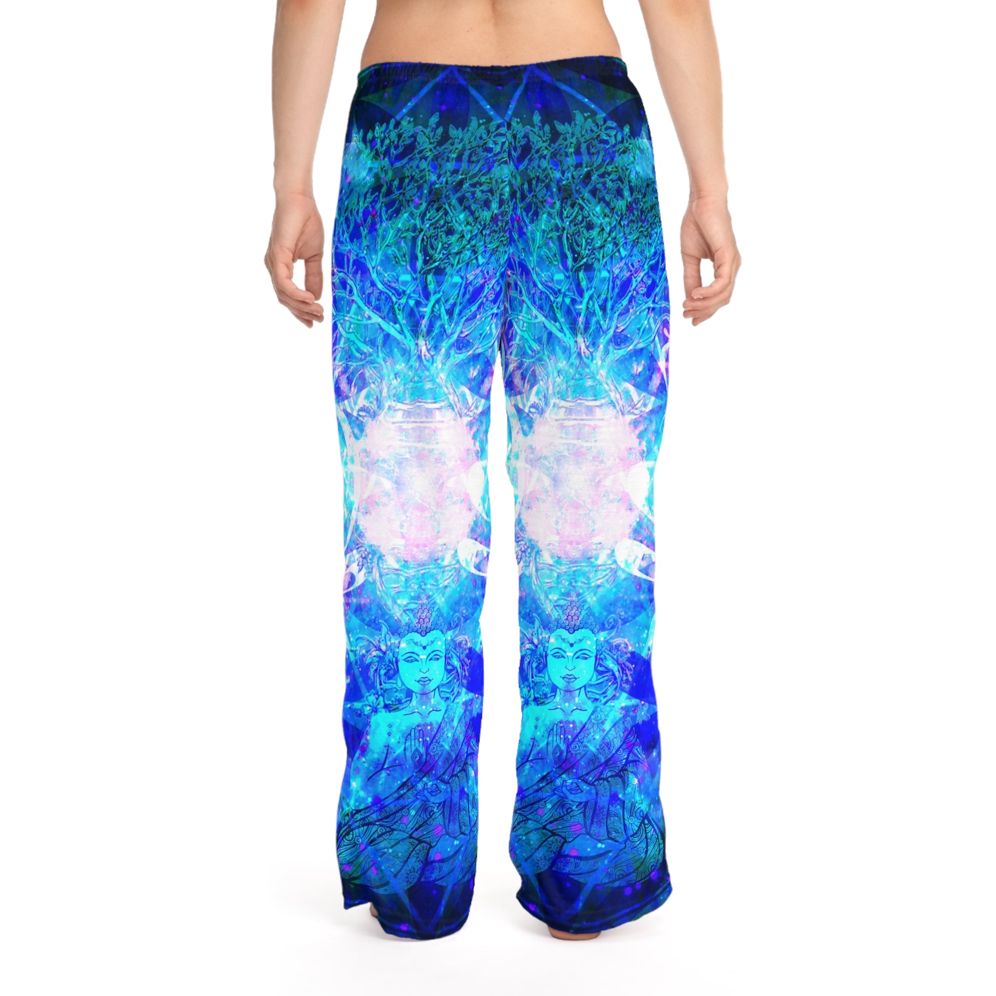 Amen Jin's Memories of Yesterday Buddha Meditations Women's Pajama Pants