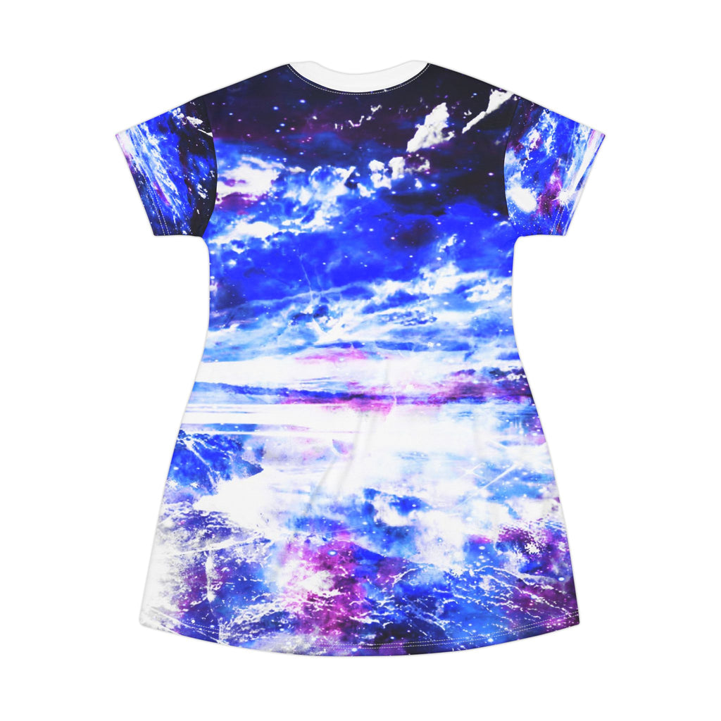 Lover's Dancing Sea Dreams T-Shirt Dress