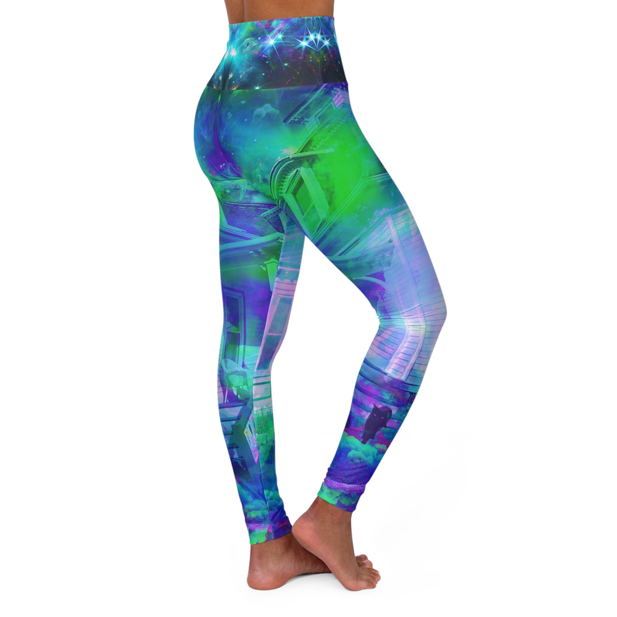 Katerina's Now and Forever Hocus Pocus Dreams High Waisted Yoga Leggings