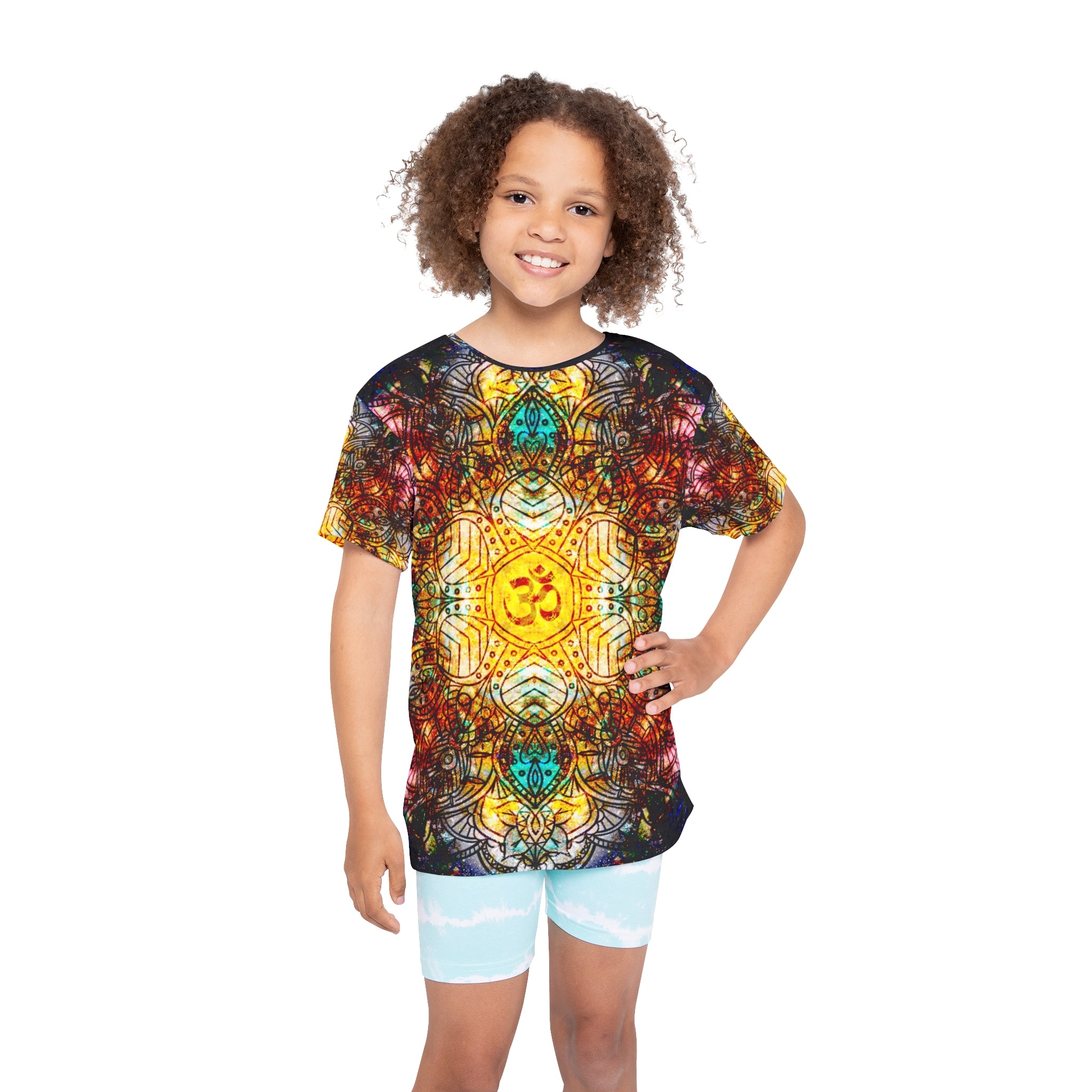 Amen Jin's Breath Again Om Meditations Kids Sports Jersey